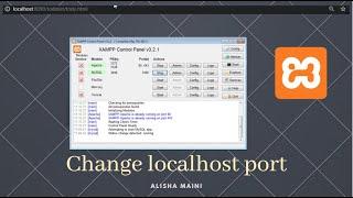 Change default Apache port in Xampp (from port 80)