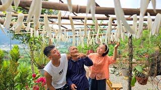 Tuan and Hang's Journey into the Bamboo Forest: Traditional Vietnamese Wind-Dried Radish Making