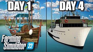 7 Days On a Fishing Island In Farming Simulator 22!