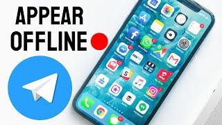 How to Appear offline on TELEGRAM App | Android