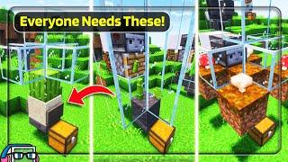 Top 10 Passive AFK Micro Farms You Should Build in Minecraft!