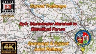 Ep3 Flying The Somerset & Dorset Trailway - Sturminster Marshall to Blandford, Dorset, UK By Drone