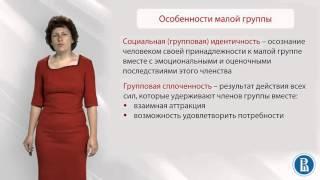 Социальная психология. Лекция 13.1. Малые группы