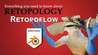 Retopology in Blender - Retopoflow Addon