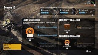 Season 10 Week 4 Solo Challenge 3 - Ghost Recon Wildlands Live Stream