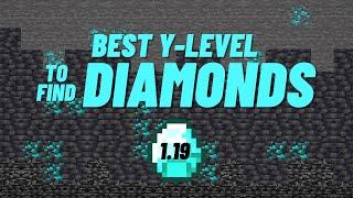 BEST Y LEVEL FOR DIAMOND MINING (MINECRAFT 1.19)