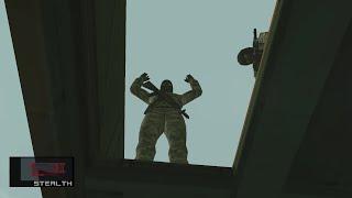 MGS2 - The Upper Level Floor Trap Is Deadly?!