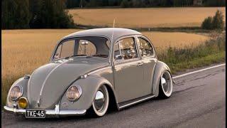 Evening Cruising With static dropped VW Bug.