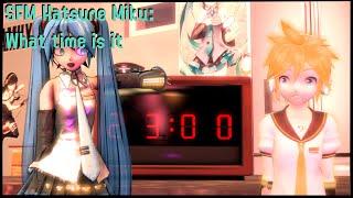 SFM Hatsune Miku: What time is it