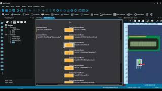 Flowcode 8 Arduino with  i2c LCD and dht22