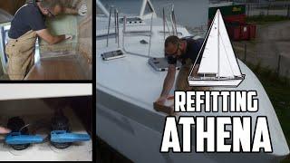 Sail Life - Thru-hulls, mini bulwark & technical compartment