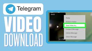 How to Download Video On Telegram PC/Laptop 2023 EASY