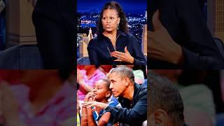 Michelle reveals Obama as daughter basketball coach.#Michelle Obama#celebrity#interview#short