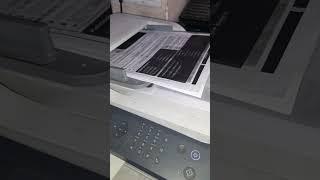 Hp laserjet  mfp 138 Adf test #shortsvideo #youtubeshorts #viral