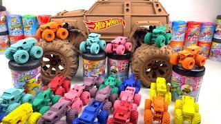 Hot Wheel Monster Truck Monster Jam Monster Truck Color Reveal Mystery??