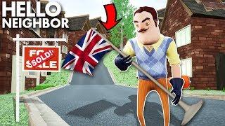 THE NEIGHBOR MOVED *BACK* TO ENGLAND!!! | Hello Neighbor Gameplay (Mods)