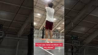 You don’t need to use Grip Spritz, but don’t ruin your #basketballshoes for better grip! #basketball