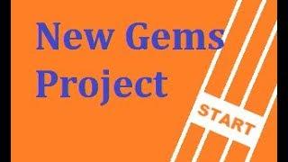 Creating New GEMS Project