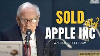 Warren Buffett explains Why He Sold Apple Stock | Berkshire Hathaway 2024