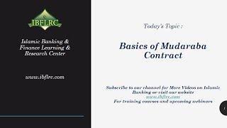 What is Mudarabah Contract - Islamic Banking