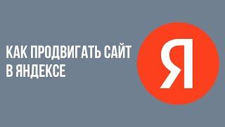 Как продвигать сайт в яндексе