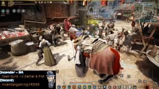 NPC Mushroom Vendor Brandio in Calpheon  Power level alchemy!  BDO Black Desert Online 1080p