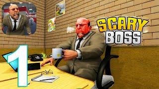 Scary Office Boss 3d Gameplay Walkthrough Part 1 (IOS/Android)