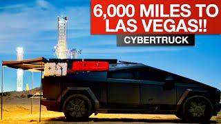 Tesla Cybertruck Road Trip Cross Country - 6k Miles: Vegas, SpaceX Starbase & Back To Florida PART 1