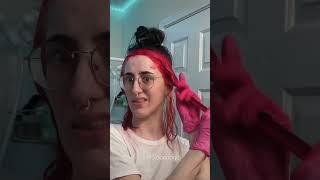 I’ll never stop doing my own hair  #hairdye #hairdyeing #hair #redhair #diyhair #diyhaircolor