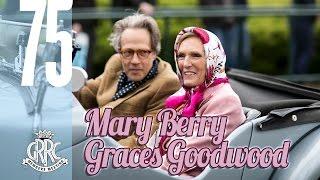 Bake Off queen Mary Berry Graces Goodwood with Lord March