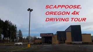 Scappoose, Oregon | 4k Driving Tour | Dashcam