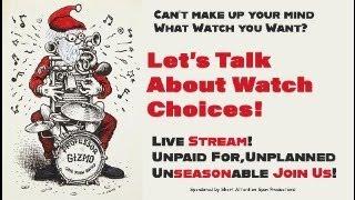 Live and Unplanned—Unpaid For, Unplugged and Unwashed! Live Watch Chat Now! Join Us!