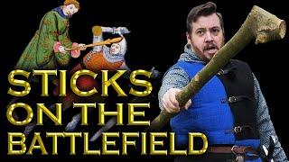 Were STICKS effective battlefield WEAPONS? Reply to Scholagladiatoria