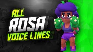 ROSA Voice Lines | Brawl Stars