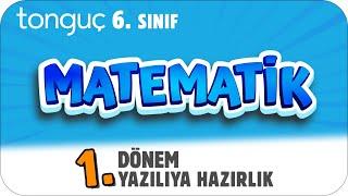 6.Sınıf Matematik 1.Dönem 1.Yazılıya Hazırlık  #2025