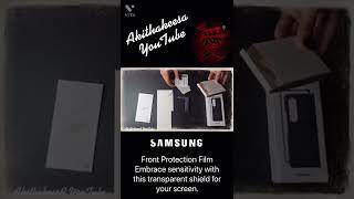 Galaxy Z Fold4 Front ProtectionFilm | Samsung #short #shorts #samsung #galaxyzfold4 #galaxyhowto