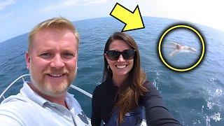 This Man Took A Picture Of His Wife On Their Boat, Then He Spotted Something Floating In The Ocean