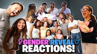 TELLING OUR FAMILY’S THE GENDER OF OUR BABY! 