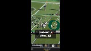 Oregon OL Josh Conerly JR Scores a TD