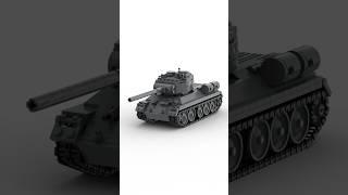 🪖LEGO Military Tank T-34 85. Unbelievable LEGO MOC