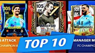 TOP 10 BEST GOALKEEPERS IN FC MOBILE ️