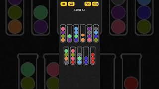 Ball Sort Puzzle Level 41 WalkThrough Solution Gameplay