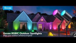 GoveeOutdoor LEDSpotlights | Customize Your Outdoor Style