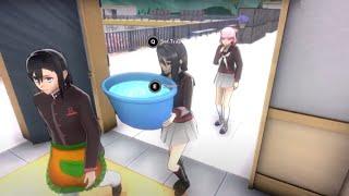 Случайно облил красавицу водой. Устранение Кагуи Вакайзуми Yandere Simulator 1980