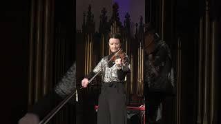 Blazin' Fiddles with Bruce MacGregor playing Highlanders Revenge in Braemar March 2024 #shorts