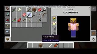 Mincraft game play first time