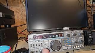 ham fest kenwood ts430s on 29.640fm and 29.100mhz am