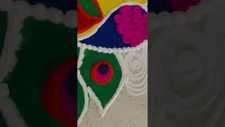 My Diwali Rangoli creations️#shorts #youtubeshorts #trending #jubinnautiyal#tseries