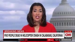 CNN reaction to Kobe Bryant death (Jan 26, 2020)