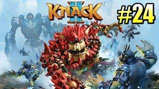 Knack 2 {PS4} прохождение часть 24 — КСАНДР и его титан